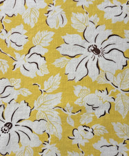 Vintage 1930's-40's feedsack fabric piece 8x10
