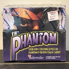 The Phantom Inkworks Movie Trading Cards 1996 Hobby Box, Unsealed With 36 Packs picture
