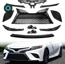 11Pcs Front Bumper Grille Kit Fit for 2018 2019 2020 Toyota Camry SE XSE picture