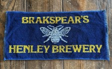 BRAKSPEAR'S HENLEY BREWERY VINTAGE  BEER TOWEL NEW British Pub picture
