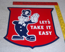 VINTAGE FORD LET'S TAKE IT EASY POLICEMAN 11 3/4