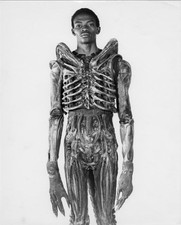 Bolaji Badejo Alien, The iconic Xenomorph costume Alien, the eighth passenger. picture