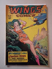 Wings Comics #84 1947 picture