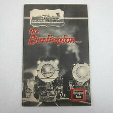 Vintage 1933 Chicago World's Fair Burlington Route Railroad Souvenir Brochure picture
