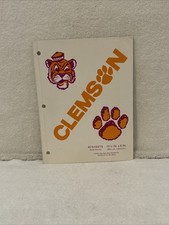 Vintage Clemson University Carolina Pad & Paper  40 Sheet Notebook 🐅  picture