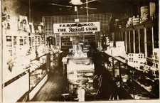 Interior F.E. Robinson Drug Store Scopes Trial Dayton TN 1925 RPPC Postcard COPY picture