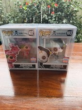 Funko Pop tokidoki Sabochan #102 & Caramelo #103 FunKon LE 2-Pack + vinyl prot. picture