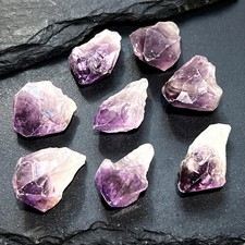 Large Purple Amethyst Crystal Points Raw Gemstone Decor Desktop Gift Supply picture