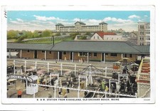 Old Orchard Beach, ME - B & M Station from Kiddieland picture