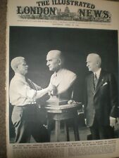 Photo article Sculptor Bryant baker with Cordell Hull 1944 ref Ao picture
