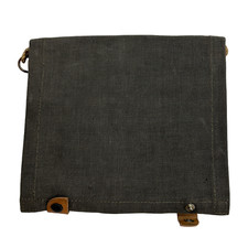 WWII Swedish Army M39 Canvas Map Case Vintage picture