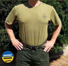 UKRAINIAN ARMY UNIFORM T-SHIRT SIZE 54 L ZSU UKRAINIAN WAR picture