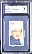 Bing Crosby 1934 Gallaher Ltd. #4 Champions of Screen & Stage CGC 7 picture
