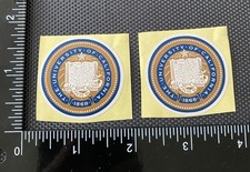 2 University Of California Berkeley Logo Sticker Water Bottle Laptop Cell Car picture