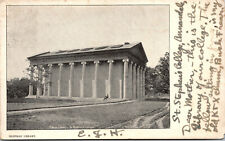 Vtg 1905 St Stephens College Hoffman Library Annandale New York NY Postcard picture