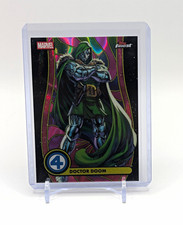 Topps 2026 Marvel Finest Fantastic Four Doctor Doom BL-025 Blacklight 20/75 picture
