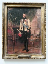 Russian Icon – Portrait. Nicholas II, the last Russian emperor of the Romanov. picture
