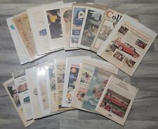 LOT OF 19 VINTAGE MISC. NEWSPAPER/MAGAZINE CLIPPINGS  picture