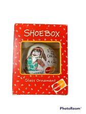 Hallmark Shoebox MasterCard Ornament 1992 All I Want for Christmas Is A Card Vtg picture