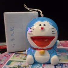 Rare 1998 Yutaka Doraemon Ceramic Furin Wind Chime - Made In Japan Sub Bandai picture