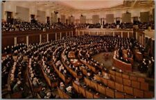 1964 U.S. House of Representatives Postcard U.S. Capitol Chamber Interior Unused picture