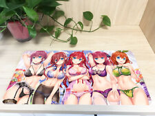 Anime The Quintessential Quintuplets Mouse Pad Anti-slip Keyboard Game Play Mat picture