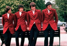 Portrait of The Kinks photographed in the mid 1960s Historic 1960s Old Photo picture