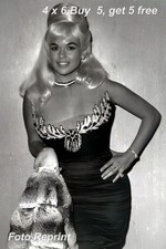 JAYNE MANSFIELD 4x6 Photo Hollywood Blonde Bombshell Classic Glamour Portrait picture