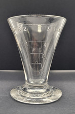 Gregg’s Pharmacy, Minneapolis Minnesota Linden Hills Maverick Conical Dose Glass picture