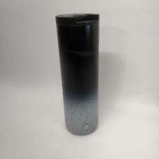 Starbucks 2021 Blue/White Black Ombre Speckled  20oz Vacuum Insulated Tumbler picture