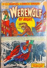 Werewolf by Night #9 (1973) Marvel Tatterdemalion Comic picture