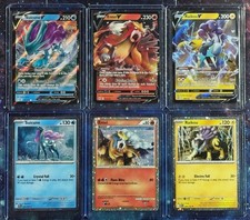 Pokemon HGSS Promo ENTEI, Cosmos Holos Set & RAIKOU/ENTEI/SUICUNE V (6) Card Set picture