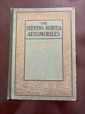 Vintage Classic Cars. The Authentic Stevens-Duryea Autos Book/Brochure1900’s picture