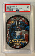 2017 Marvel Fleer Ultra Spider-Man Spiderman Jambalaya Venom #16 PSA 7 Card picture