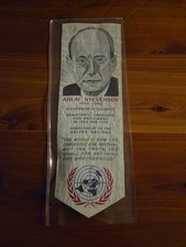 Adlai Stevenson 1900-1966 Life Achievement Ribbon picture