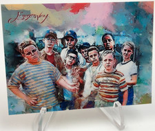 THE SANDLOT Sketch Art Card SP/50 Edward Vela Signed Movie SCOTTY BENNY HAM picture