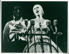 1991 Photo David Wasson As Juan Peron,Valerie Perri Star In Evita Theater 8x10 picture