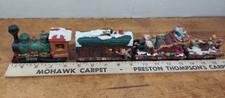 Vintage Ceramic Santa's Friends 4 Piece Christmas Train  16