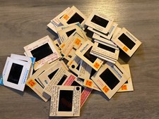 Lot of Vintage Kodak Slides Notated Archeological Artifacts History picture