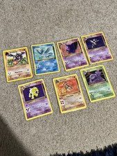 Pokémon TCG Vintage WOTC Fossil Set Non-Holo Rare Card Bundle X 7 picture