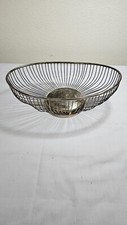 Vintage Leonard silverplated 12 in fruit basket picture