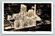 RPPC Postcard New York Hospital Real Photo Aerial View EKC NYC NY picture