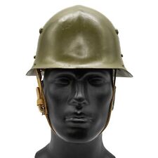 WWII Bulgarian M36/C Helmet with Liner & Chin Strap picture