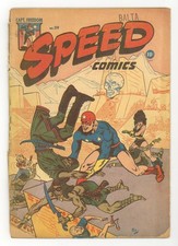 Speed Comics #39 PR 0.5 1945 picture