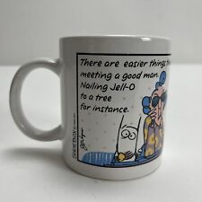 Vintage Shoebox Comics Coffee Cup Easier Things To Find A Man Funny Mug picture