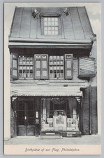Patriotic, Birthplace Of Our Flag, Philadelphia, 1905s--Postcard R929 picture