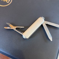TIFFANY & CO 925 STERLING SILVER VICTORINOX CLASSIC SWISS ARMY POCKET KNIFE picture