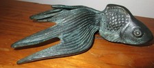 Vintage Bronze Koi Goldfish 6