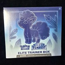 Pokémon TCG Silver Tempest Elite Trainer Box Alolan Vulpix 2022 picture