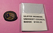 VERY RARE Vintage ULSTER WOMENS UNIONIST COUNCIL Badge in Excellent Shape picture